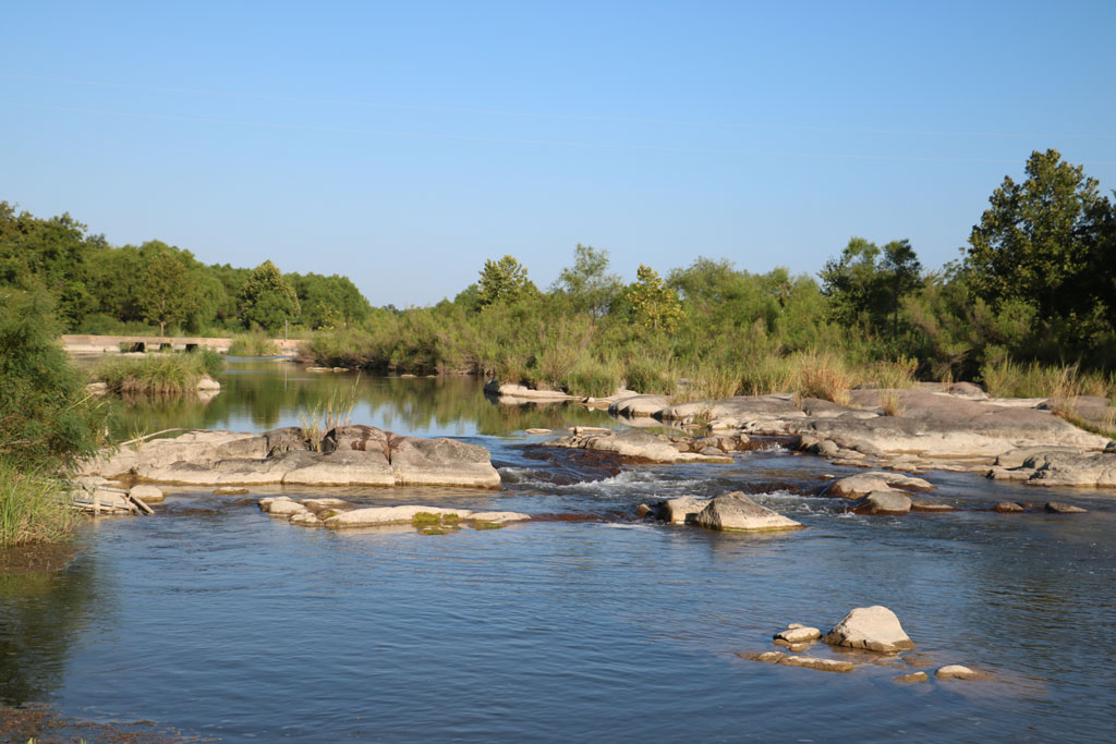 Llano River at Castell, Texas