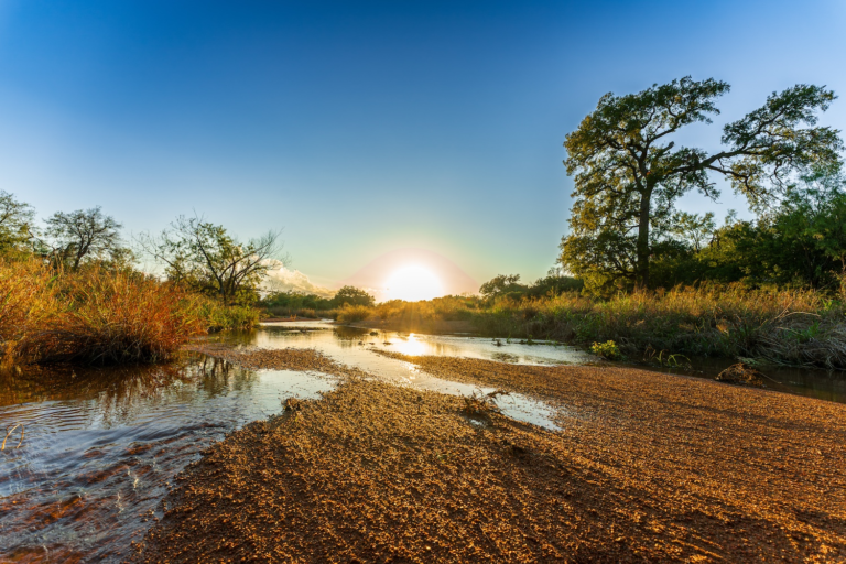 Panoramic View of Enchanted Rock State Natural Area, Texas, USA